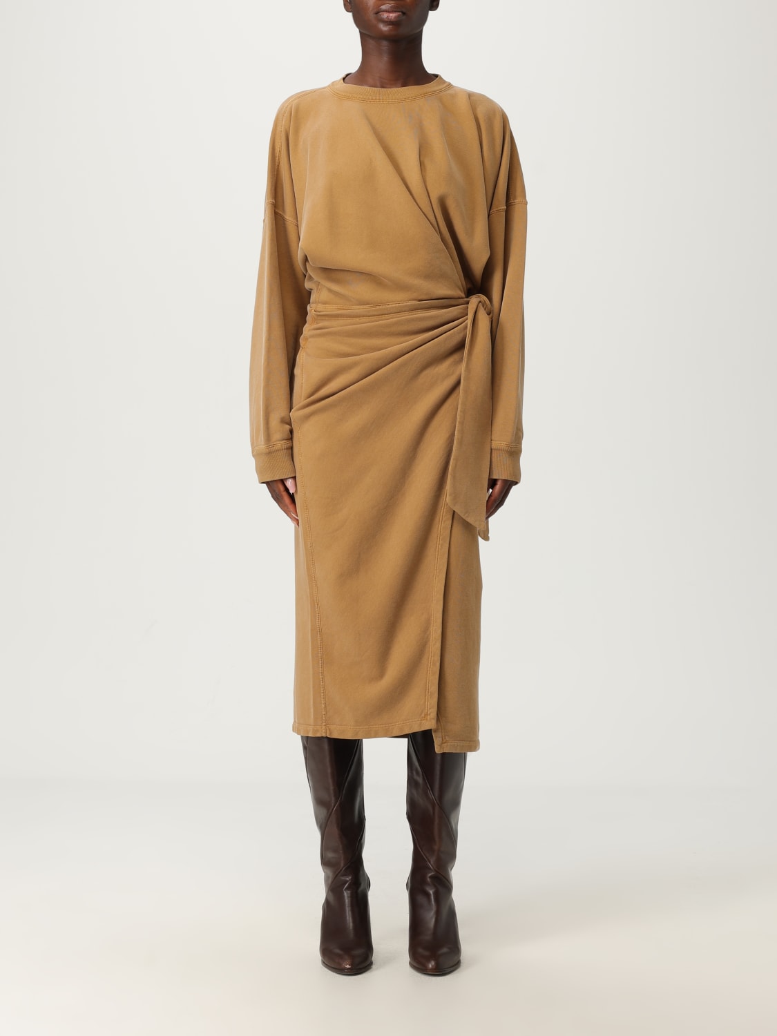 ISABEL MARANT ETOILE KLEID: Kleider damen Isabel Marant Etoile, Braun - Img 1