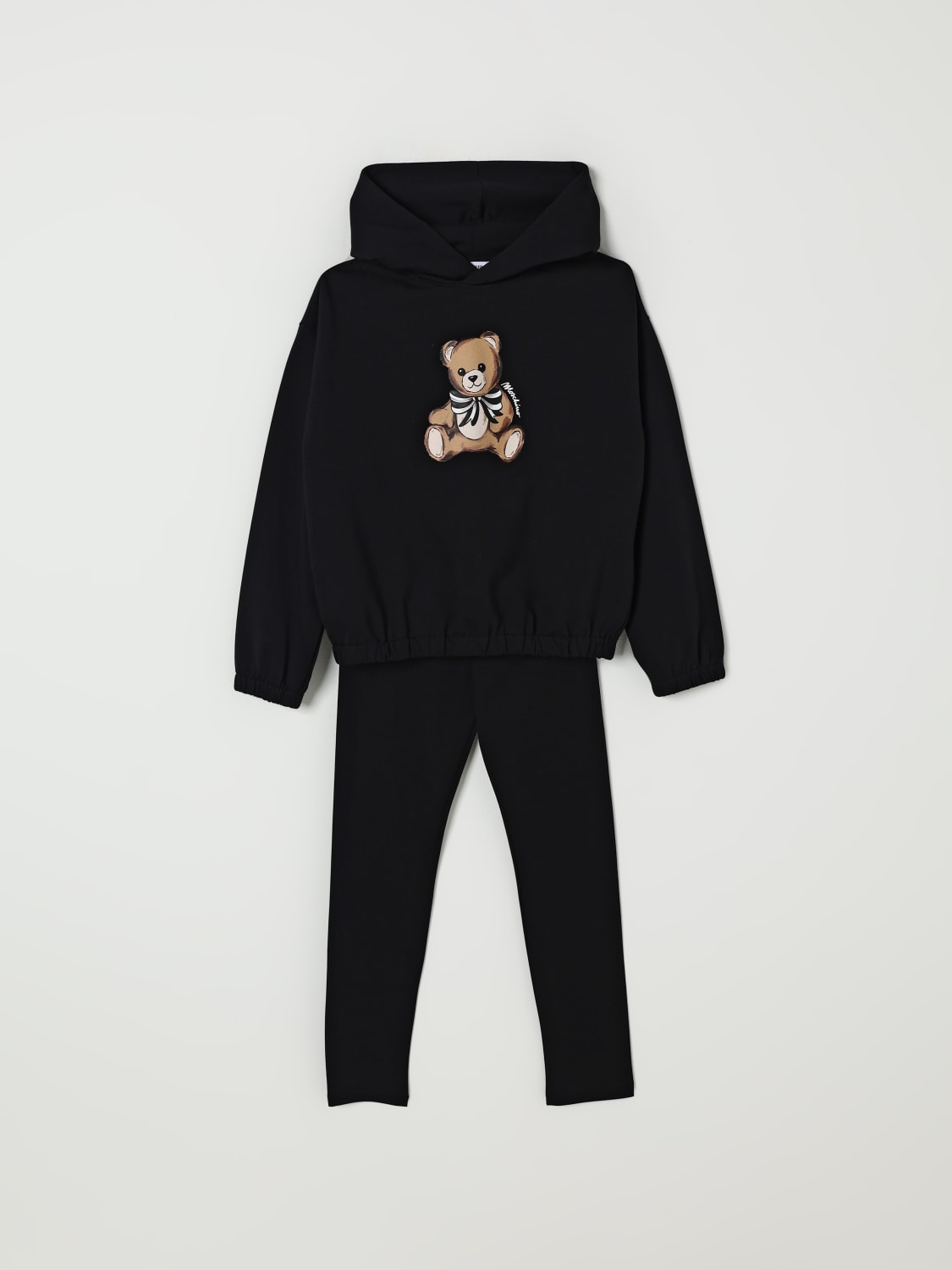 MOSCHINO CO-ORD: Co-ords kids Moschino, Black - Img 1