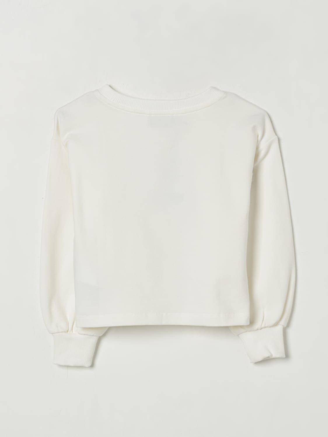 MOSCHINO PULLOVER: Pullover kinder Moschino, Weiß - Img 2