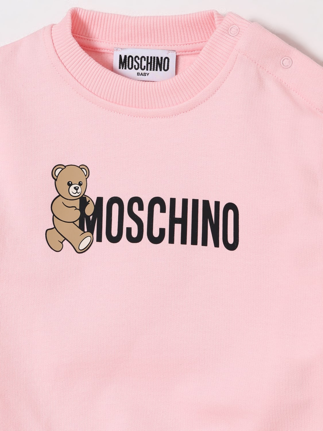 MOSCHINO SWEATER: Sweater kids Moschino, Pink - Img 3