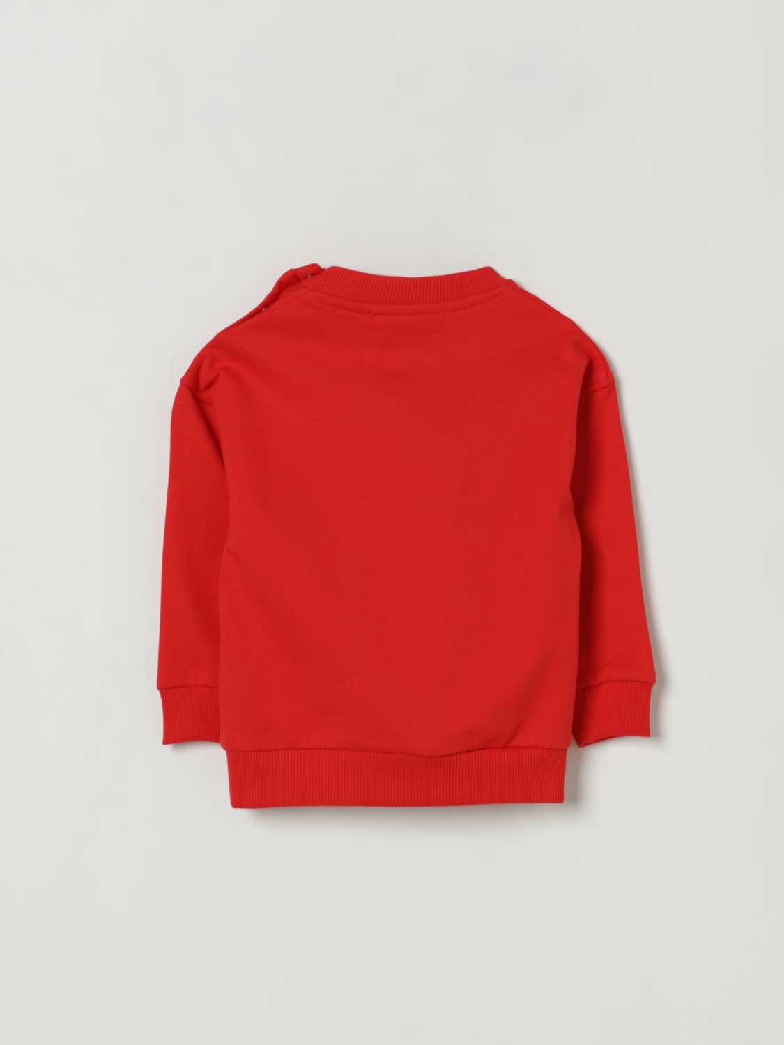 MOSCHINO SWEATER: Sweater kids Moschino, Red - Img 2