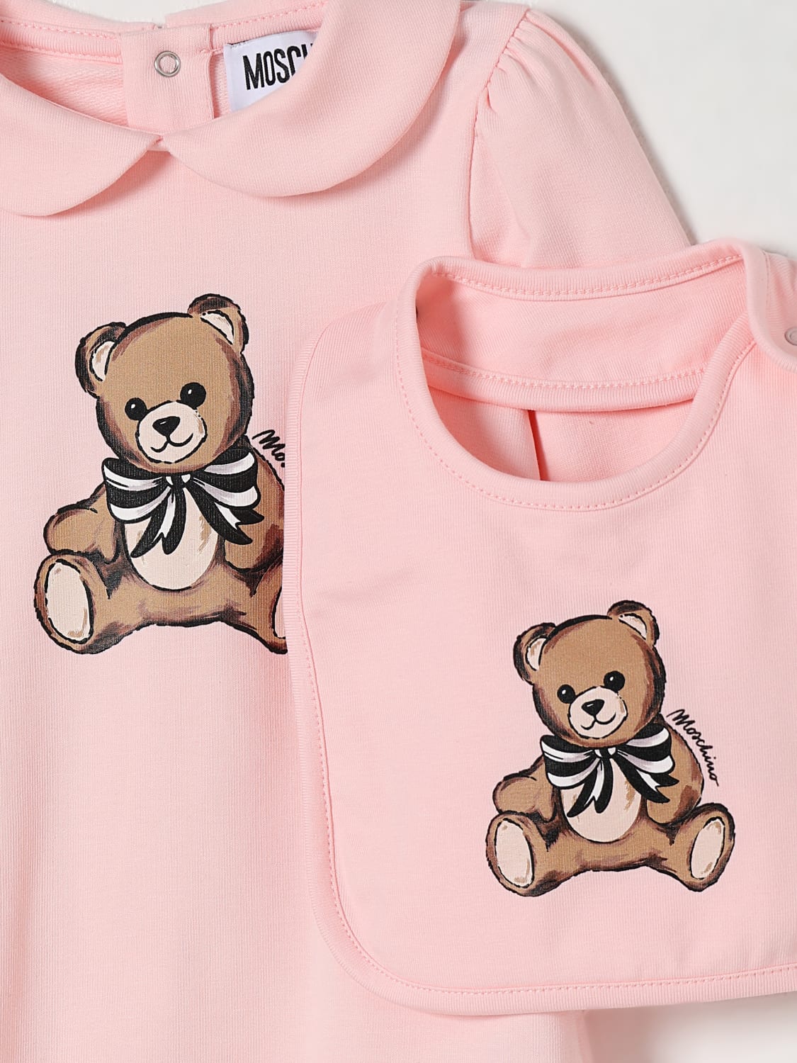 MOSCHINO BABY-OVERALL: Pack kinder Moschino, Pink - Img 3