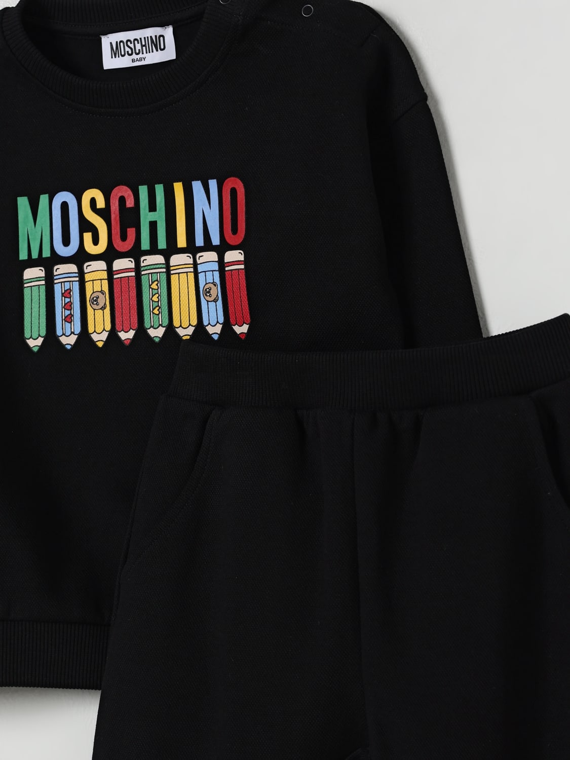 MOSCHINO JUMPSUIT: Jumpsuit kids Moschino, Black - Img 3
