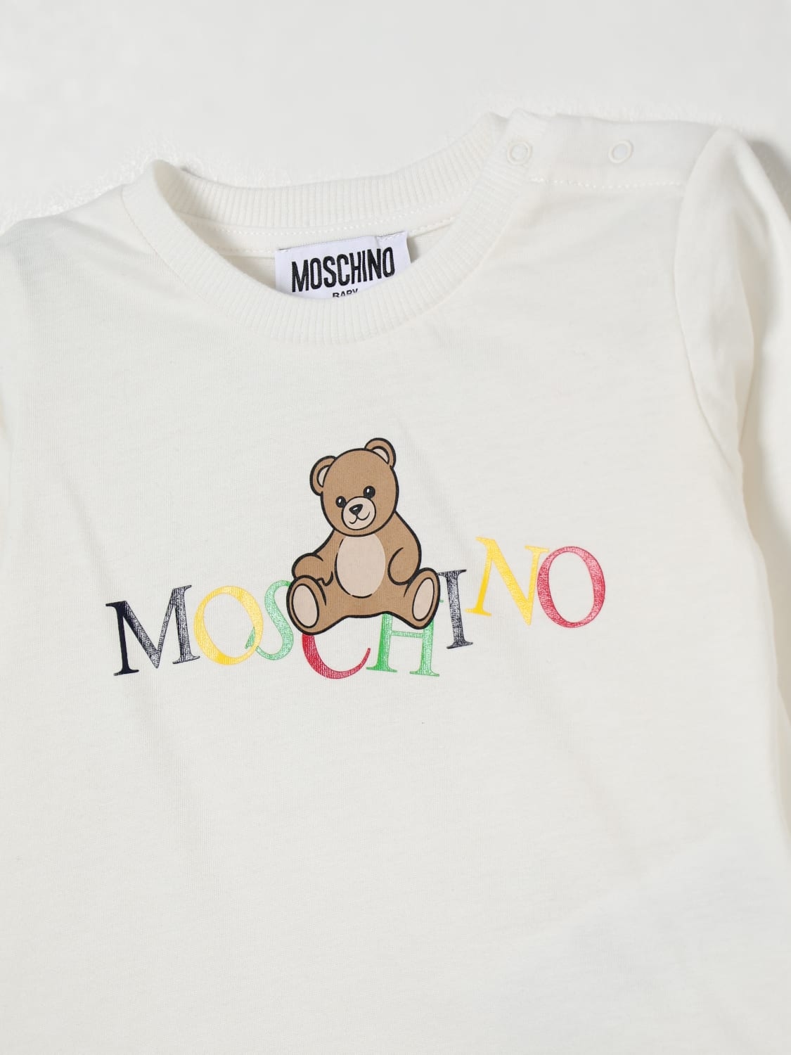 MOSCHINO T-SHIRT: T-shirt kids Moschino, White - Img 3