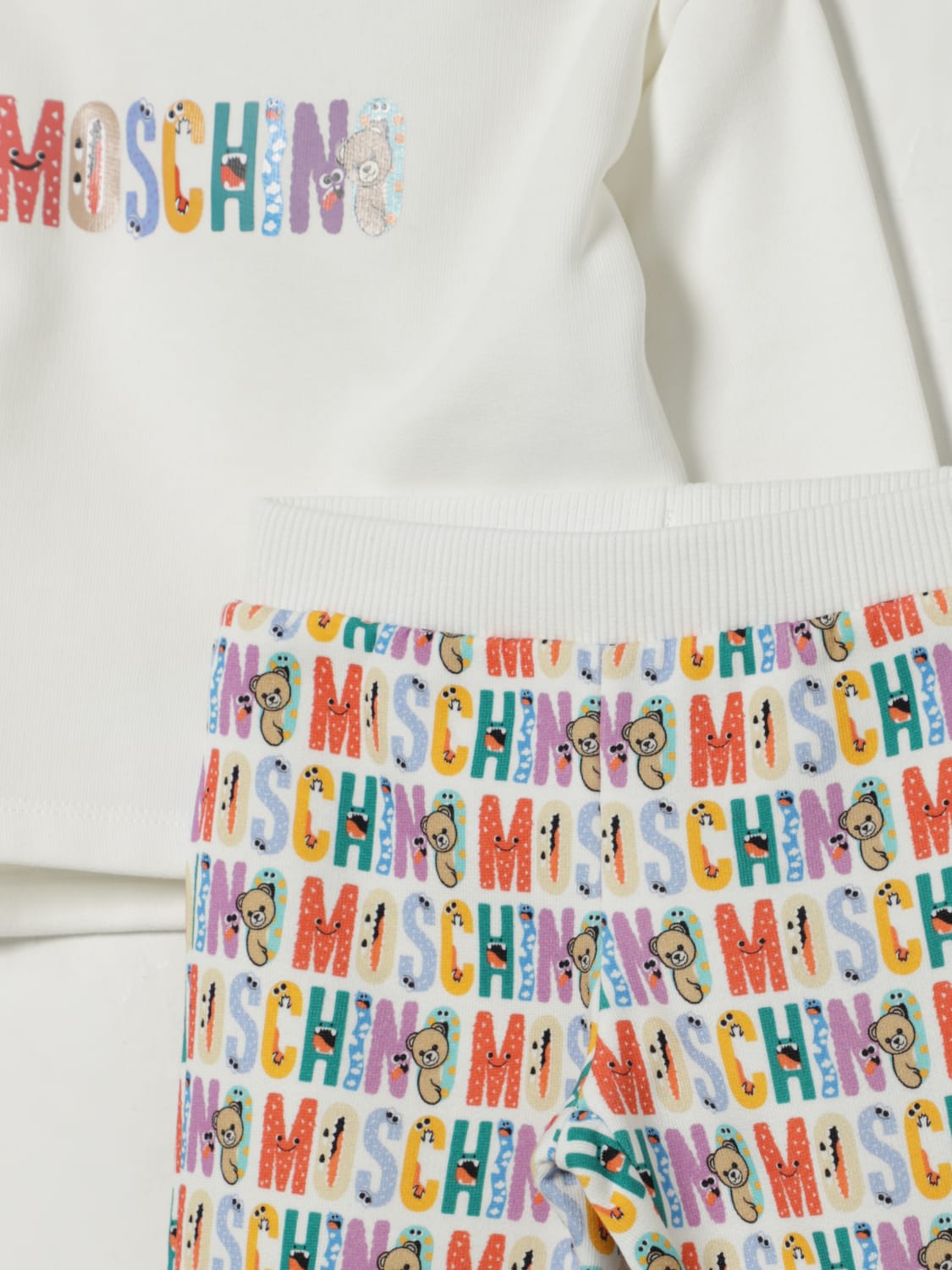 MOSCHINO JUMPSUIT: Jumpsuit kids Moschino, White - Img 3