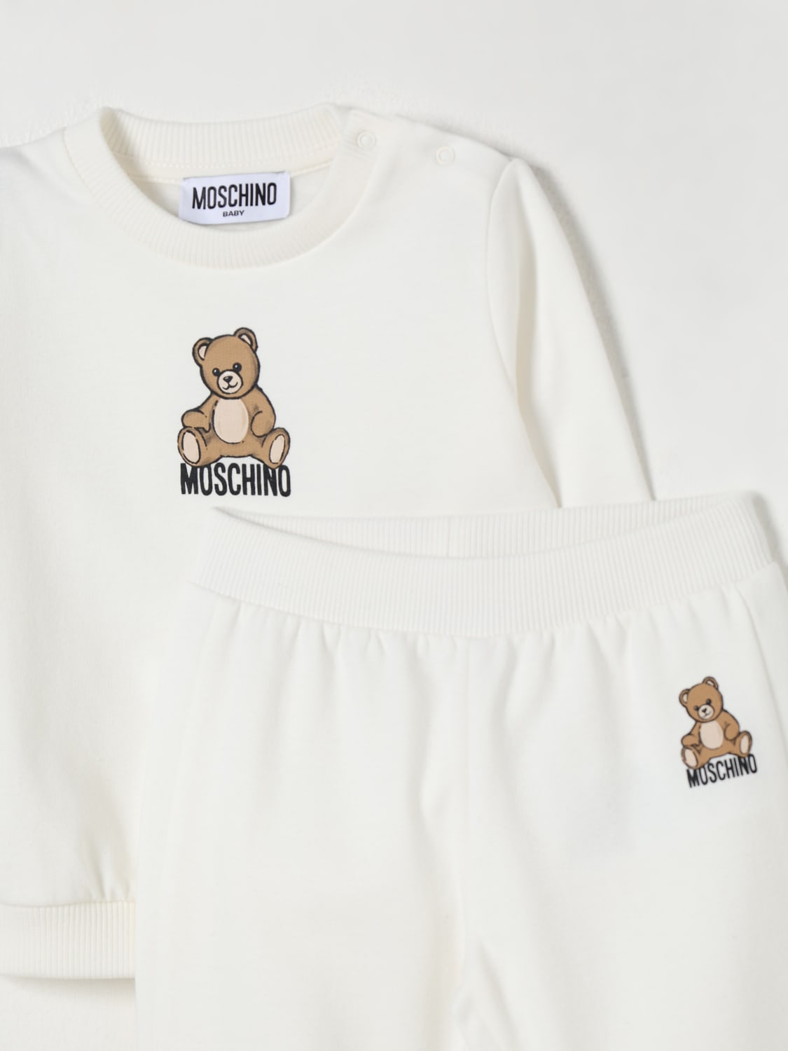 MOSCHINO JUMPSUIT: Jumpsuit kids Moschino, White - Img 3