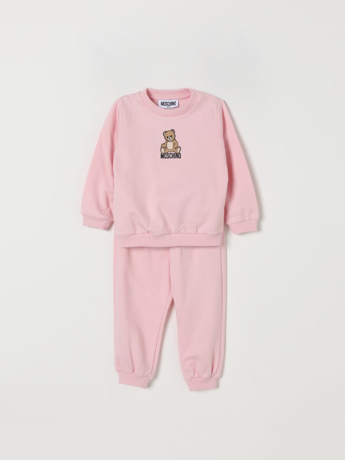 MOSCHINO JUMPSUIT: Jumpsuit kids Moschino, Pink - Img 1