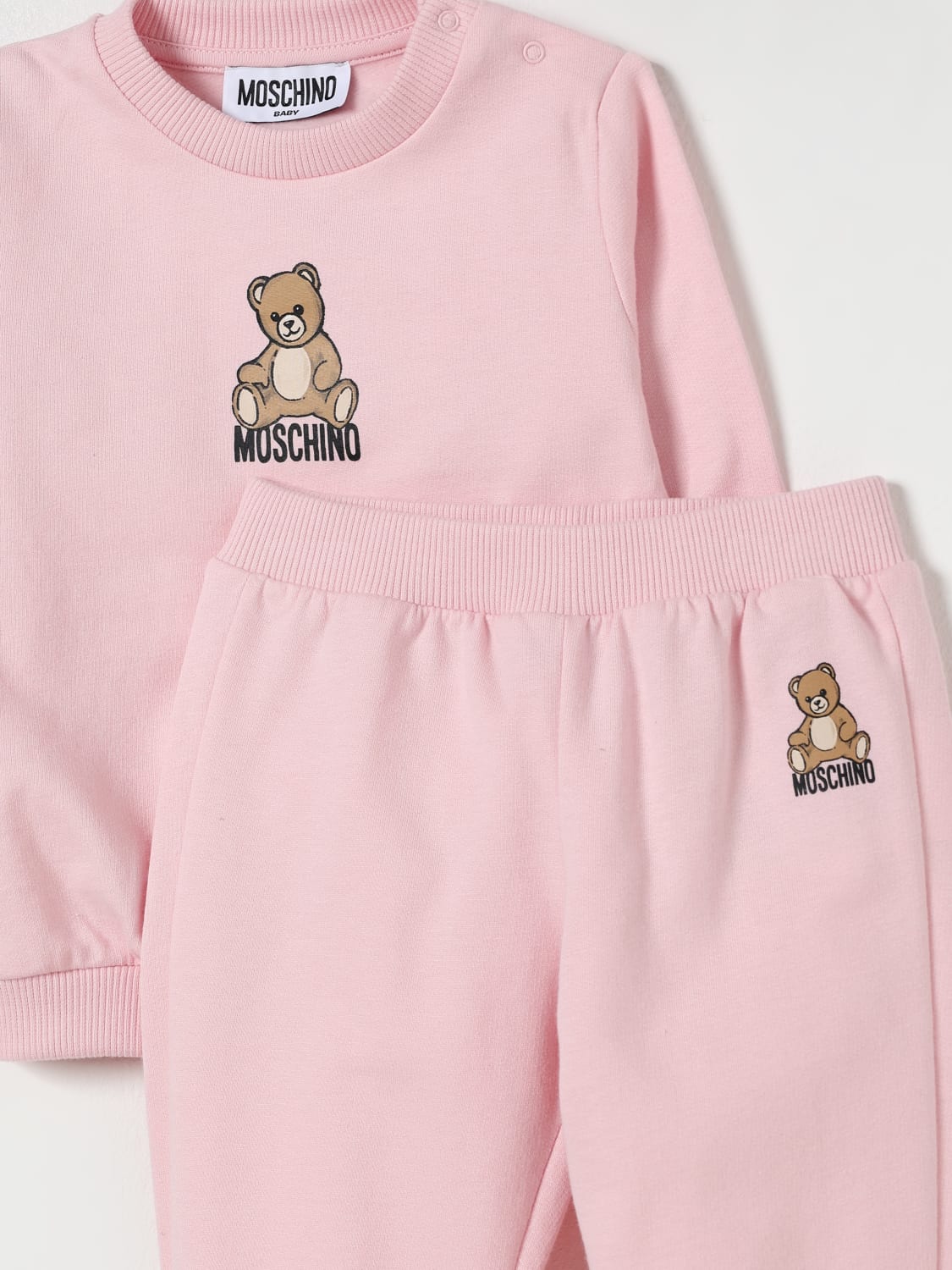 MOSCHINO JUMPSUIT: Jumpsuit kids Moschino, Pink - Img 3