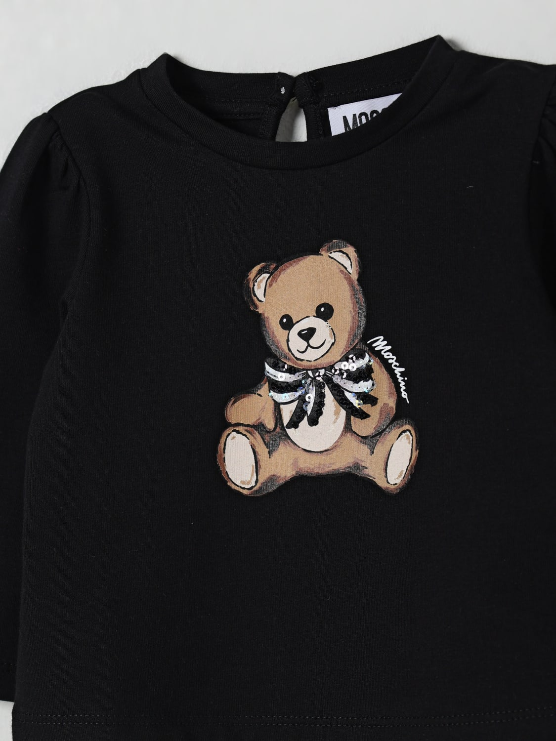 MOSCHINO T-SHIRT: T-shirt kids Moschino, Black - Img 3