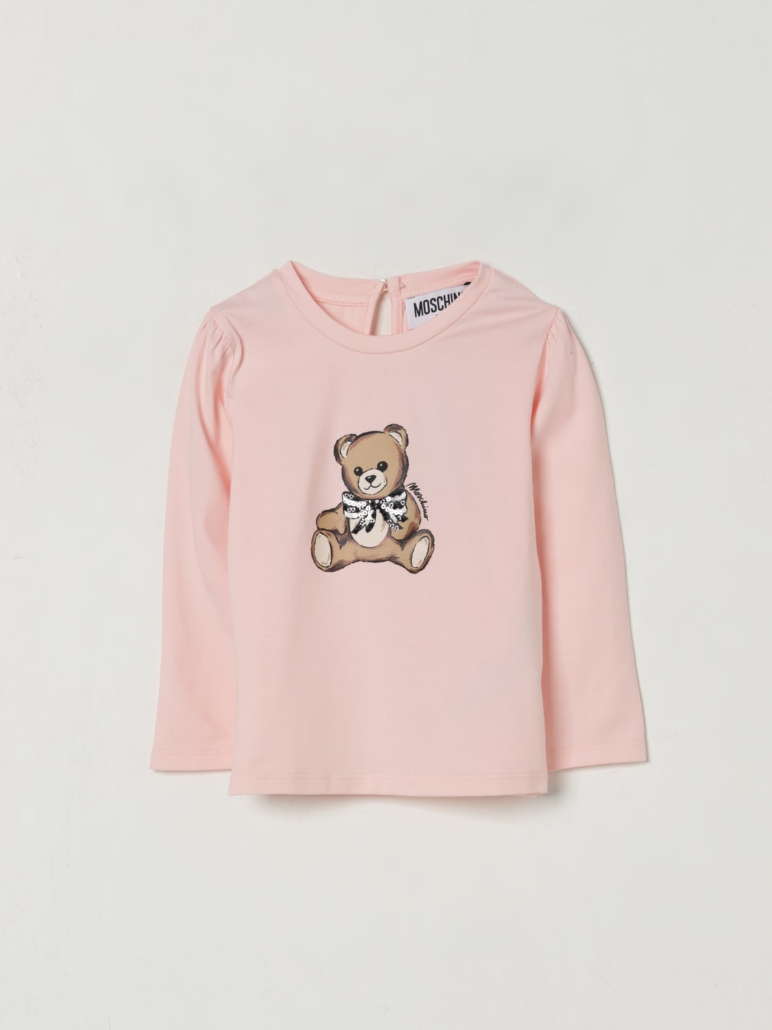 MOSCHINO T-SHIRT: T-shirt kids Moschino, Pink - Img 1