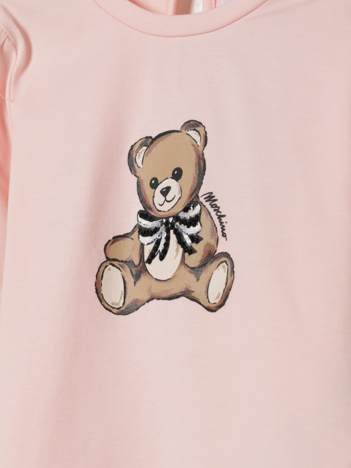 MOSCHINO T-SHIRT: T-shirt kids Moschino, Pink - Img 3