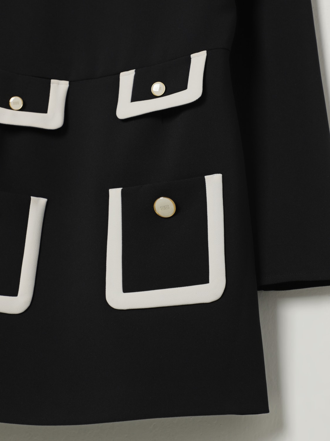 ELISABETTA FRANCHI LA MIA BAMBINA ROBE: Robe enfant Elisabetta Franchi La Mia Bambina, Noir - Img 3