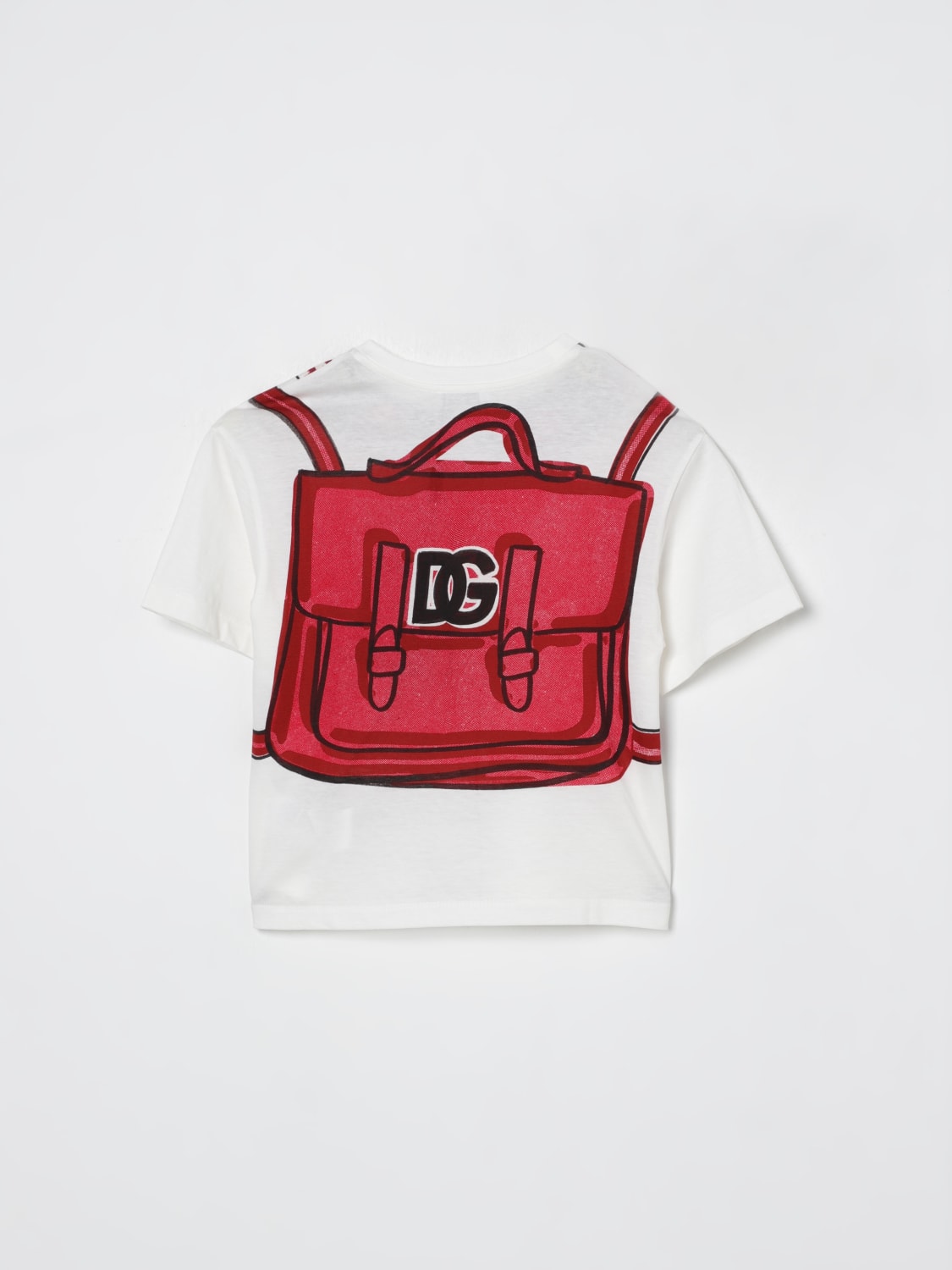 DOLCE & GABBANA T-SHIRT: T-shirt enfant Dolce & Gabbana, Blanc - Img 2