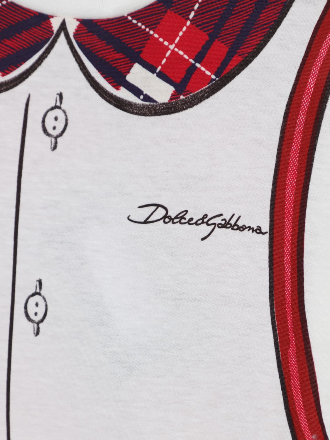 DOLCE & GABBANA T-SHIRT: T-shirt enfant Dolce & Gabbana, Blanc - Img 3