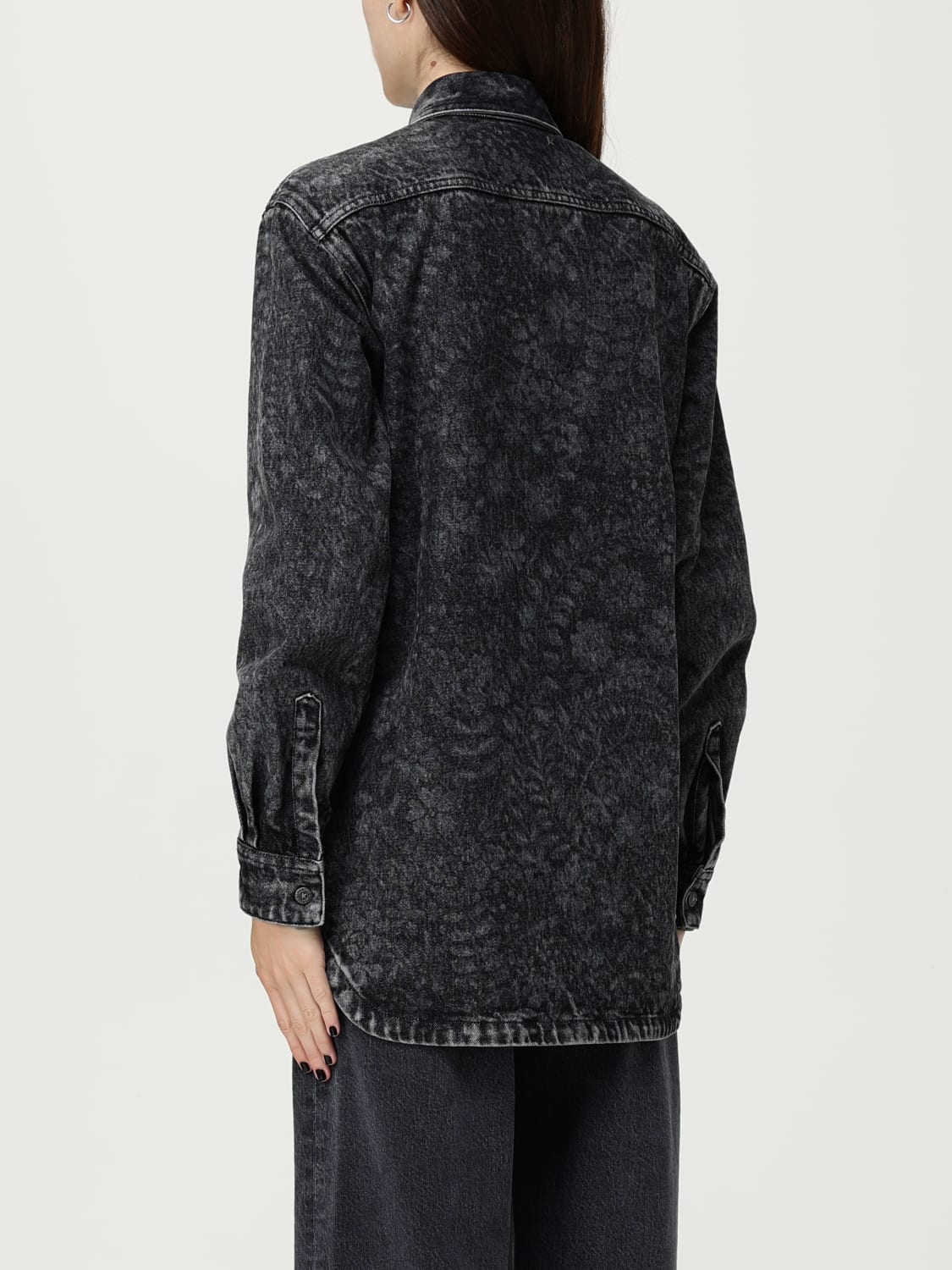 GOLDEN GOOSE HEMDBLUSE: Hemdbluse damen Golden Goose, Schwarz - Img 3