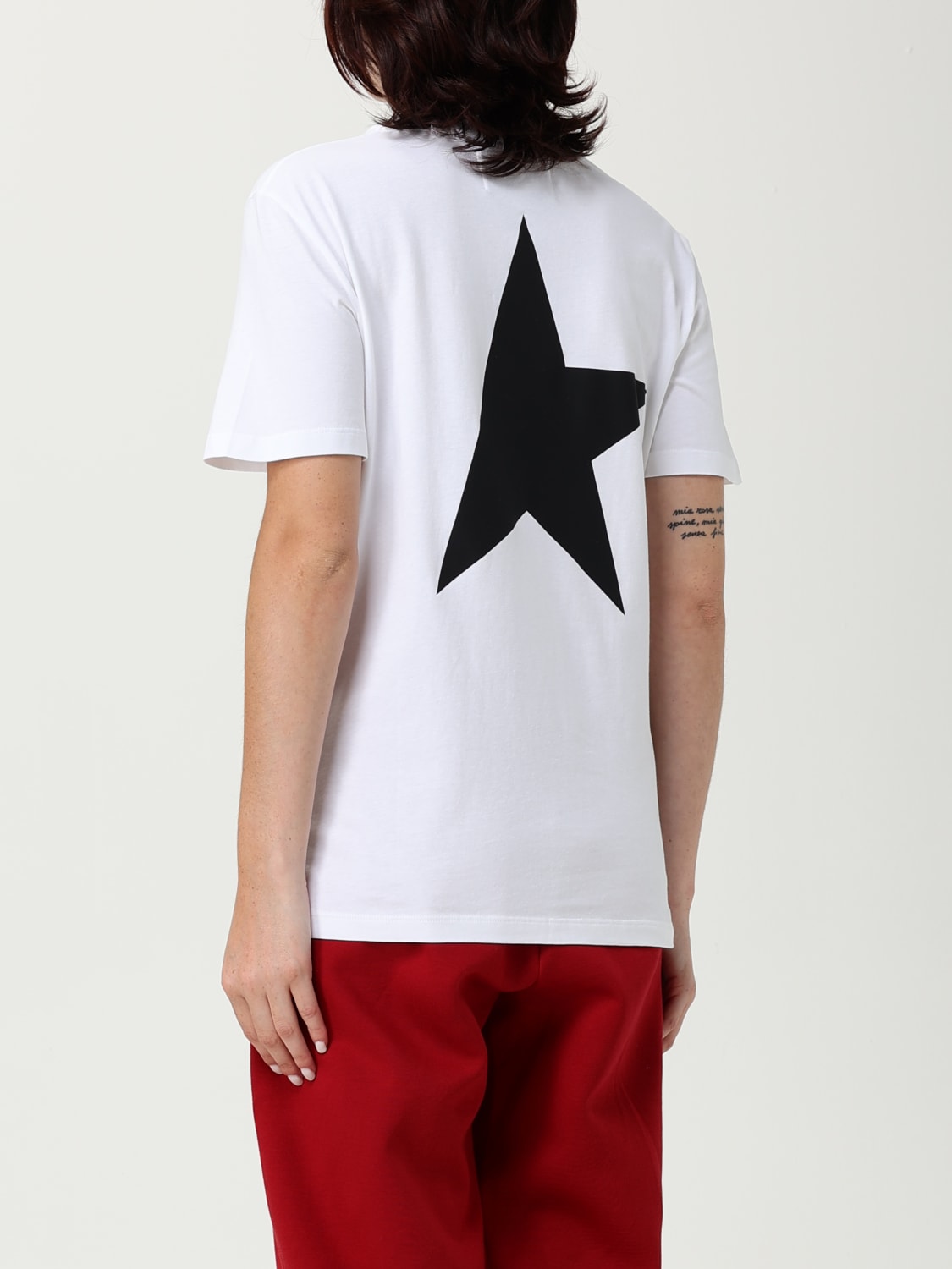 GOLDEN GOOSE CAMISETA: Camiseta mujer Golden Goose, Blanco - Img 3