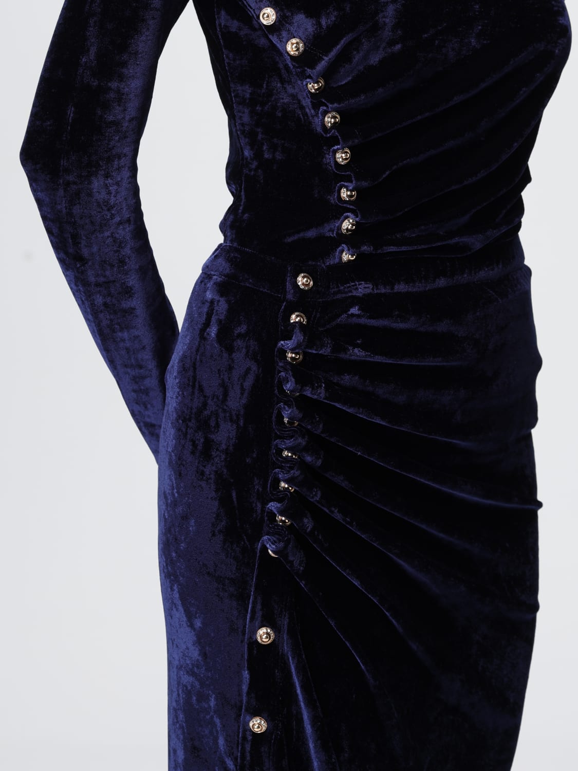 RABANNE JUPE: Jupe femme Rabanne, Bleu - Img 5