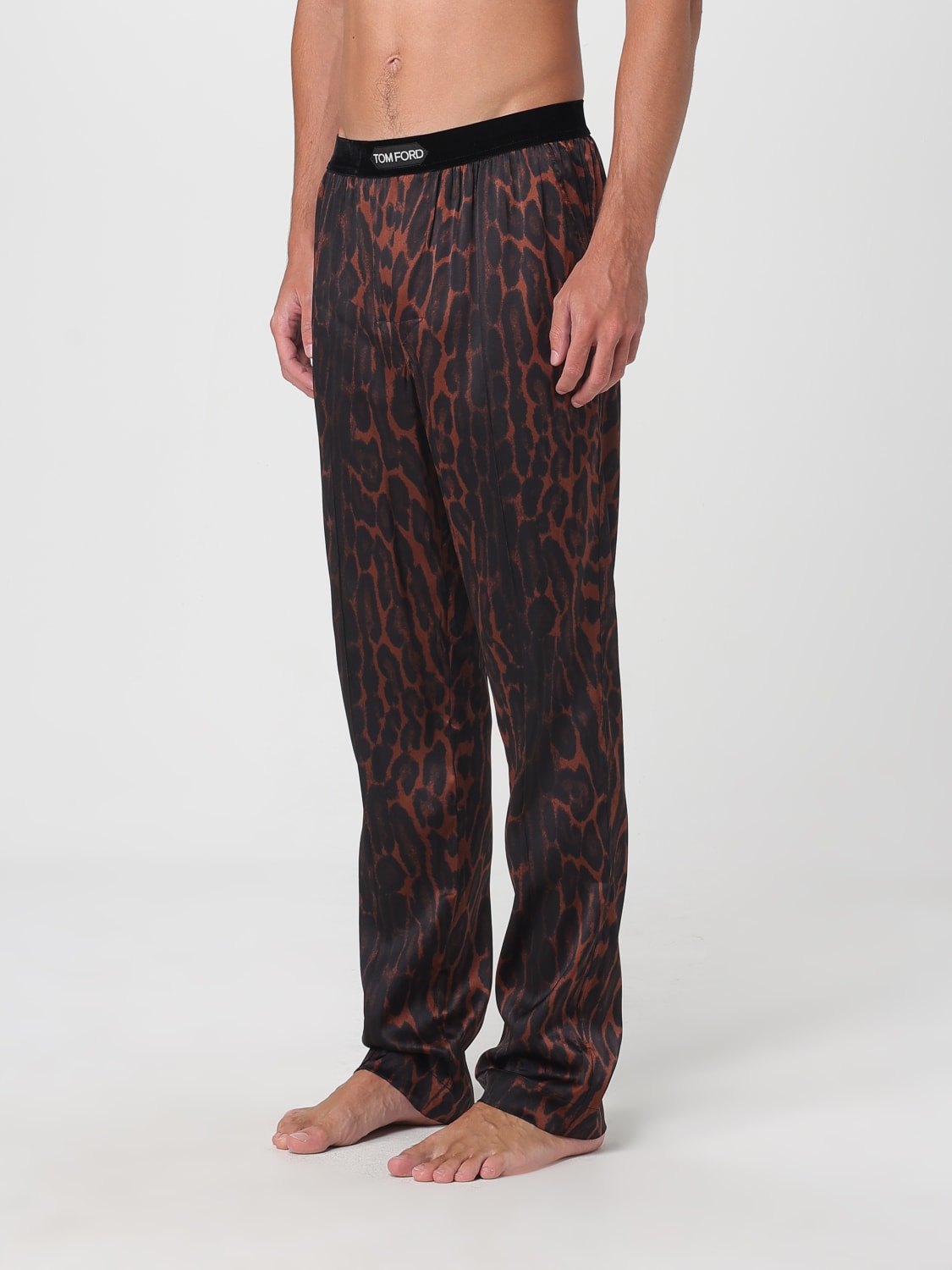 TOM FORD LOUNGEWEAR: Pajamas men Tom Ford, Brown - Img 4