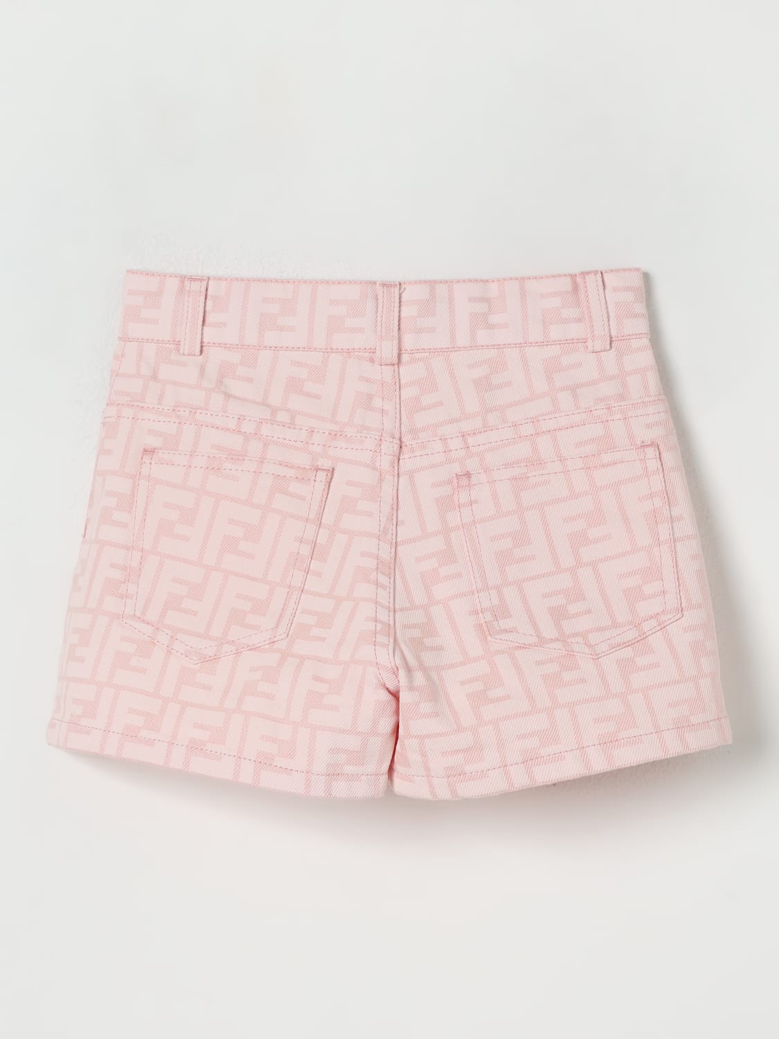 FENDI SHORTS: Short kids Fendi, Pink - Img 2