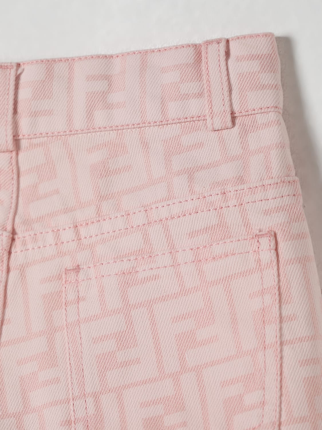 FENDI SHORTS: Short kids Fendi, Pink - Img 3