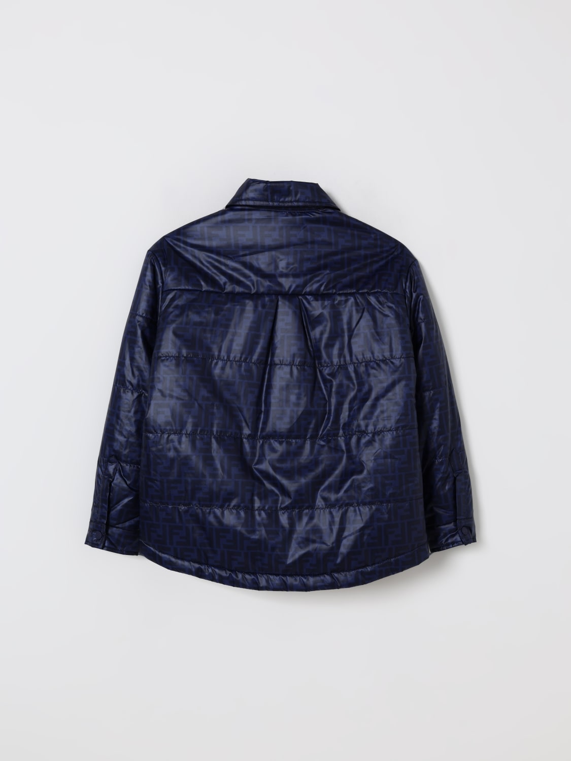 FENDI JACKET: Blazer kids Fendi, Blue - Img 2