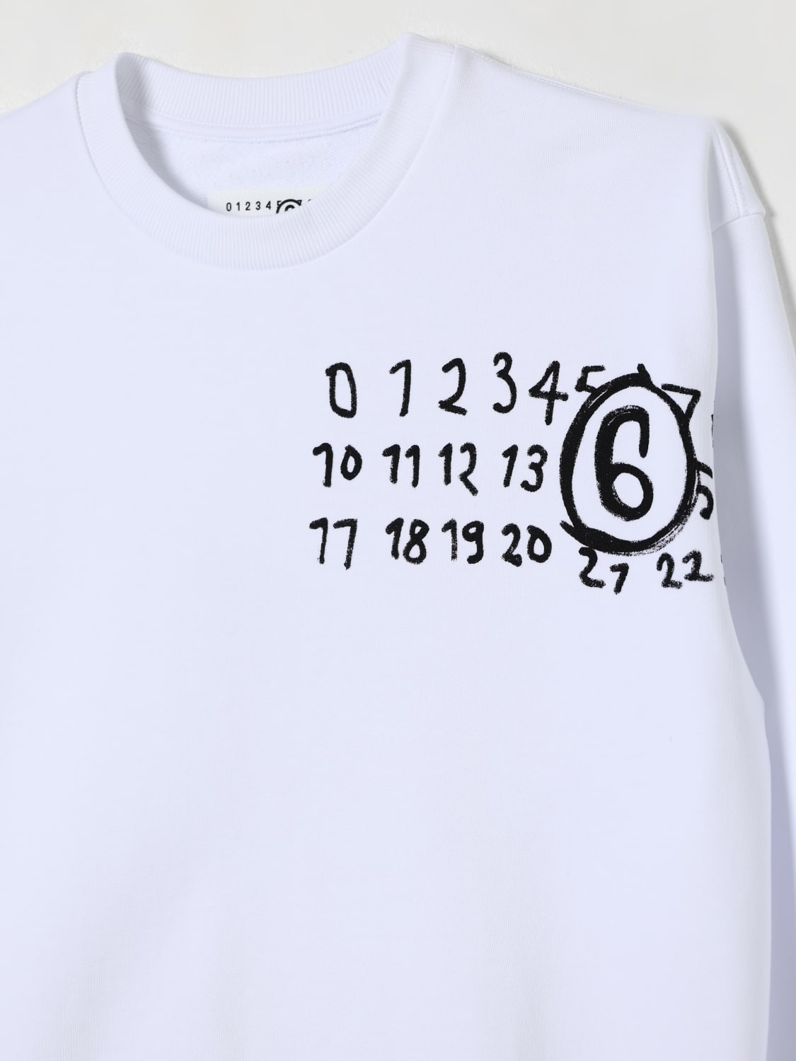 MM6 MAISON MARGIELA SWEATER: Sweater kids Mm6 Maison Margiela, White - Img 3