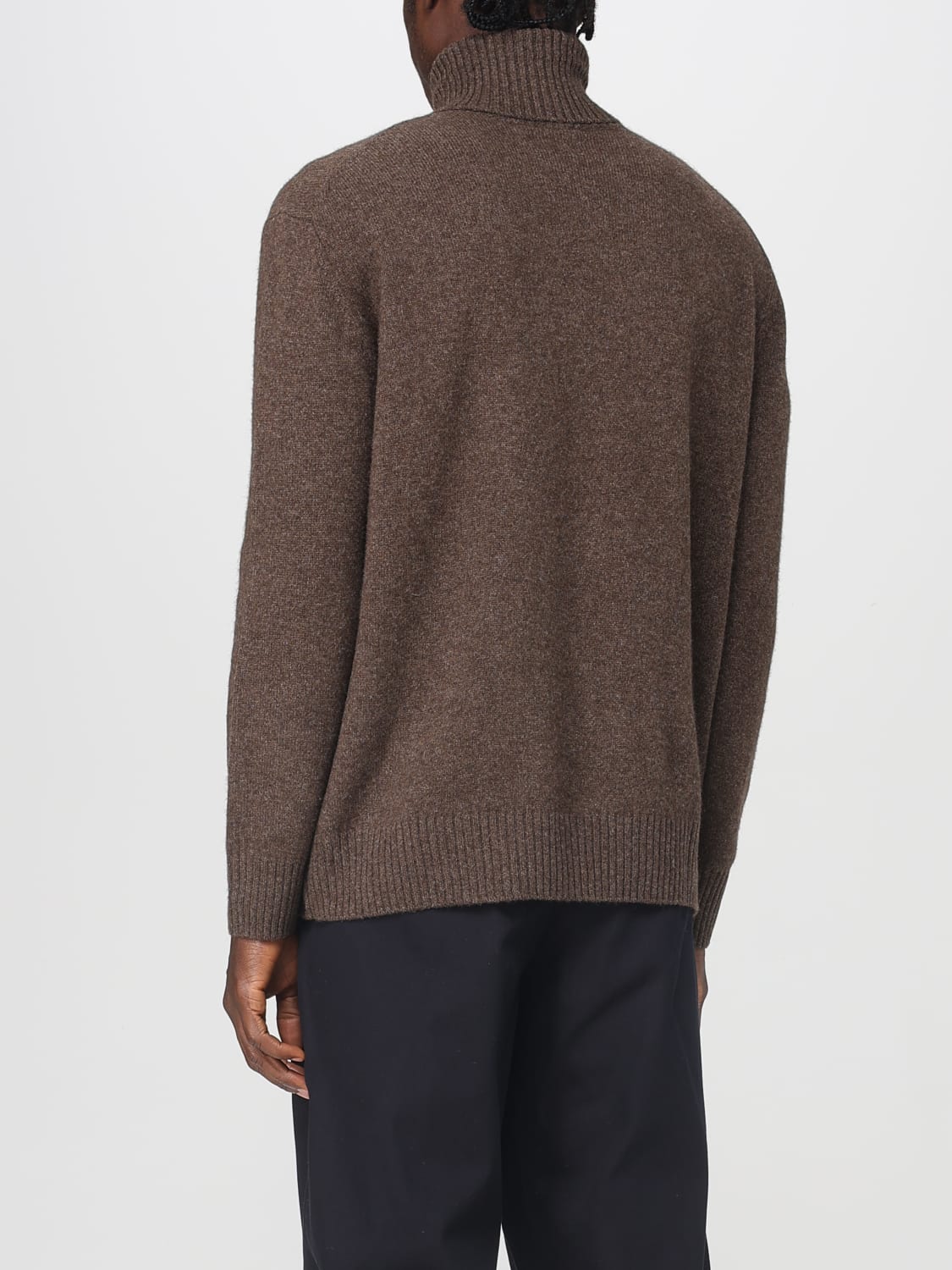 A.P.C. SWEATER: Sweater men A.P.C., Brown - Img 3