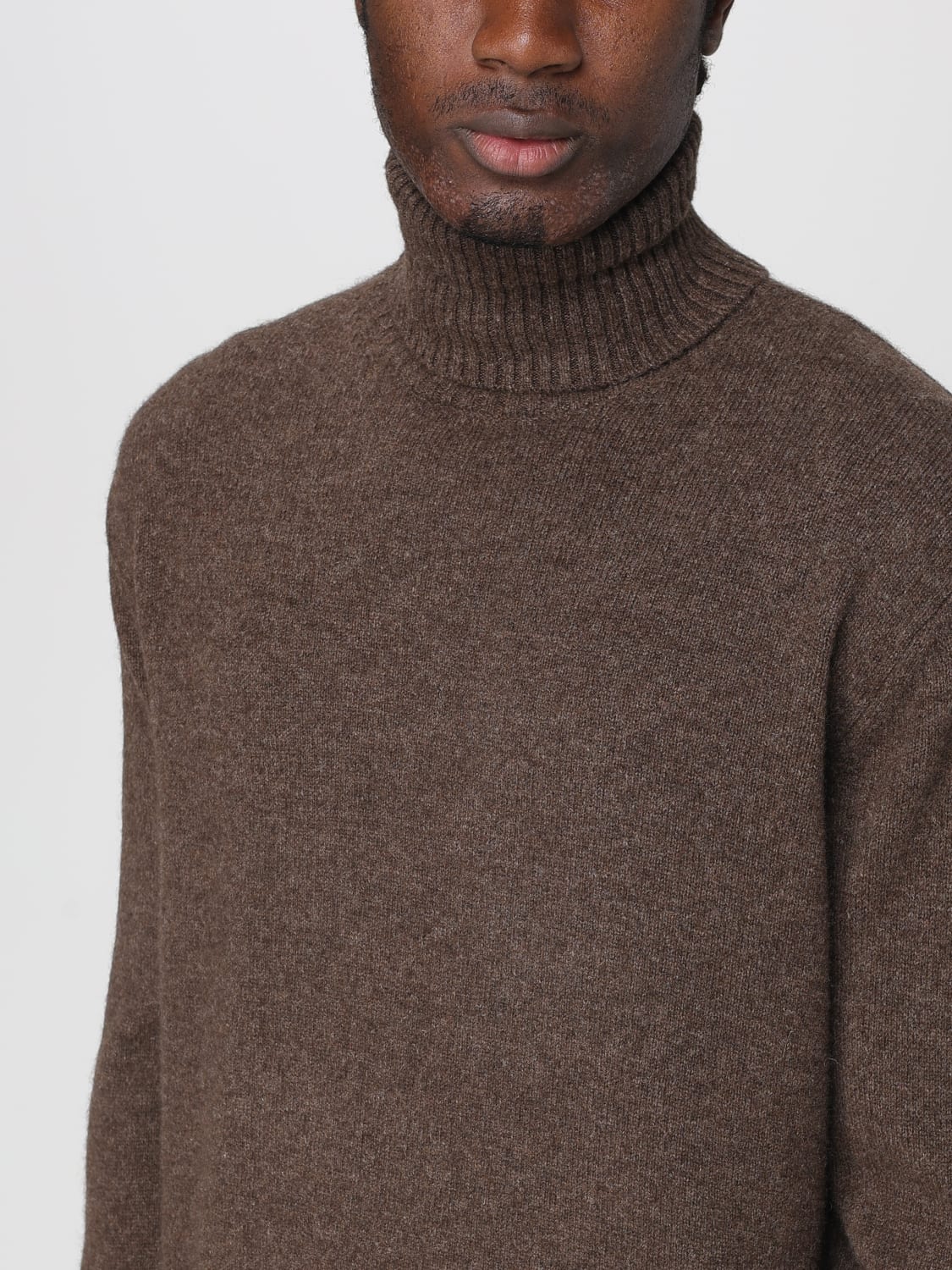 A.P.C. SWEATER: Sweater men A.P.C., Brown - Img 4