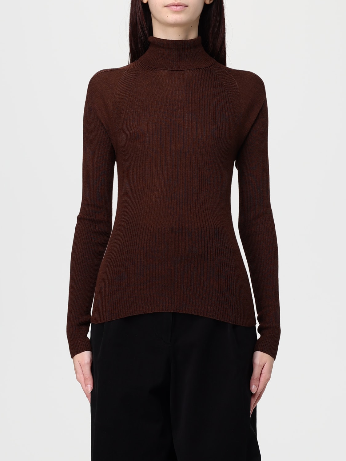 A.P.C. JERSEY: Jersey mujer A.P.C., Marrón - Img 1