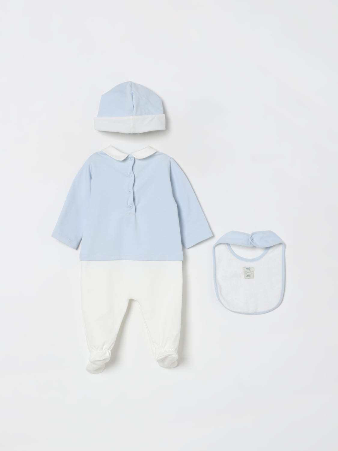 FENDI JUMPSUIT: Tracksuits kids Fendi, Gnawed Blue - Img 2