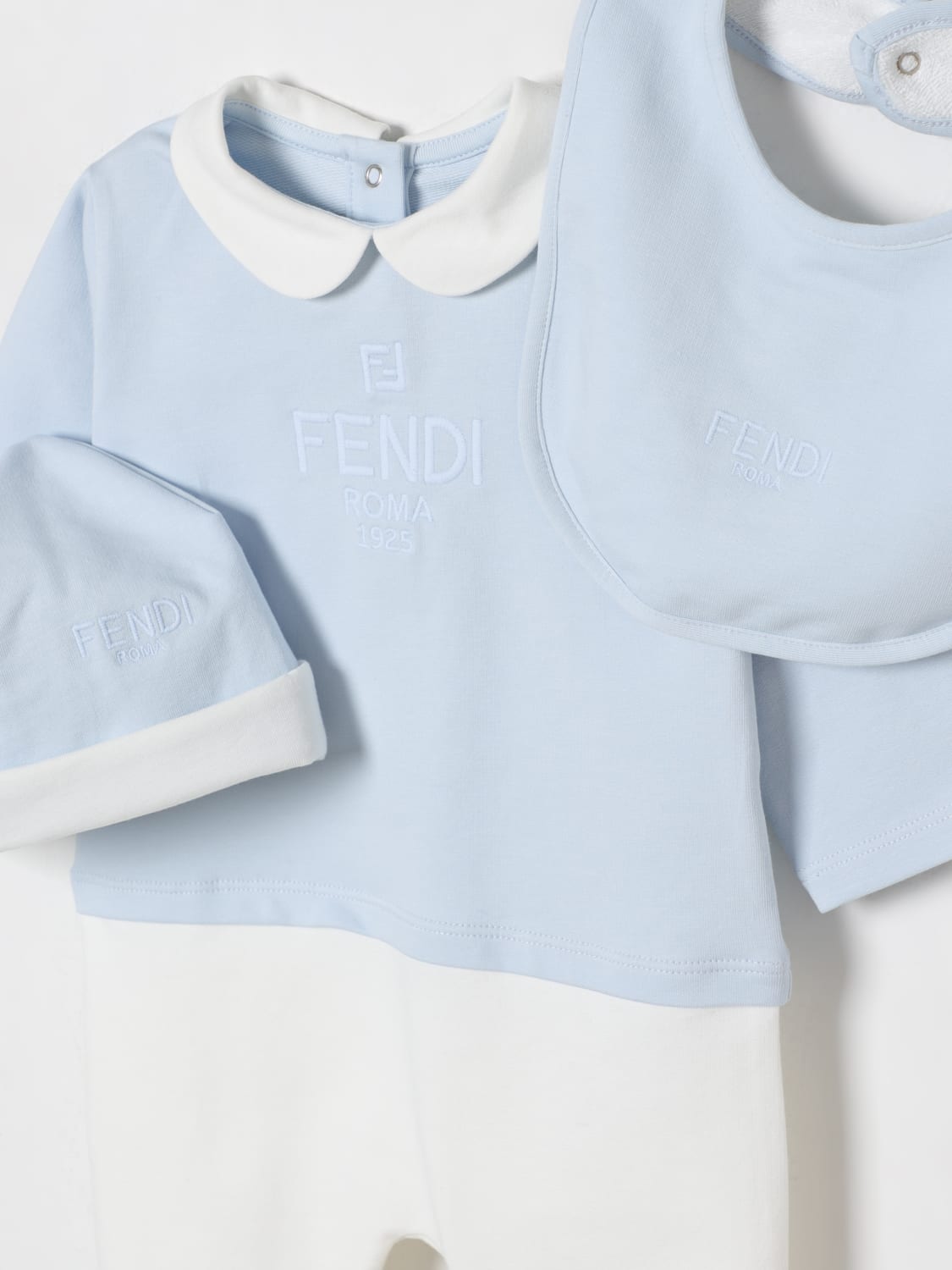 FENDI JUMPSUIT: Tracksuits kids Fendi, Gnawed Blue - Img 3