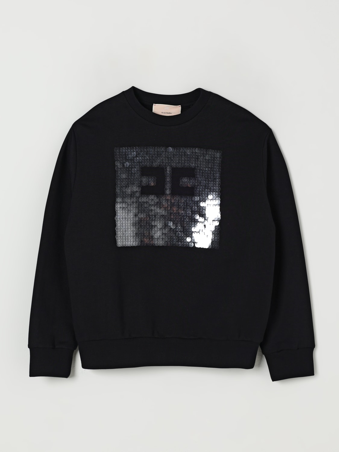 ELISABETTA FRANCHI LA MIA BAMBINA PULLOVER: Pullover kinder Elisabetta Franchi La Mia Bambina, Schwarz - Img 1