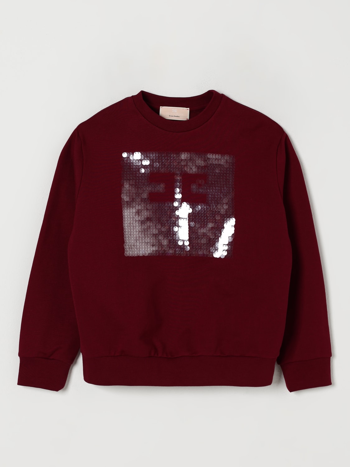 ELISABETTA FRANCHI LA MIA BAMBINA PULLOVER: Pullover kinder Elisabetta Franchi La Mia Bambina, Burgunderrot - Img 1