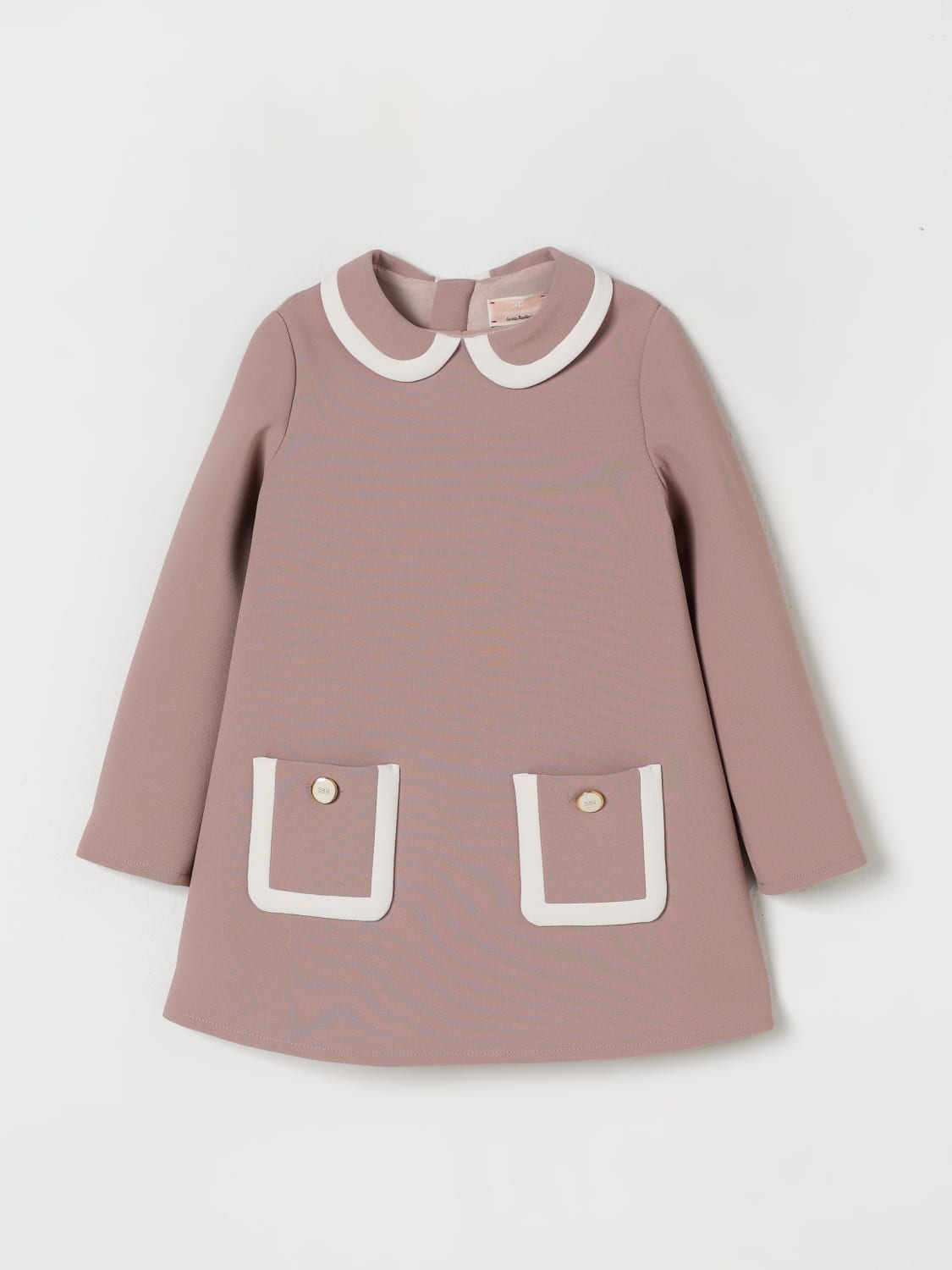 ELISABETTA FRANCHI LA MIA BAMBINA ROMPER: Romper kids Elisabetta Franchi La Mia Bambina, Blush Pink - Img 1