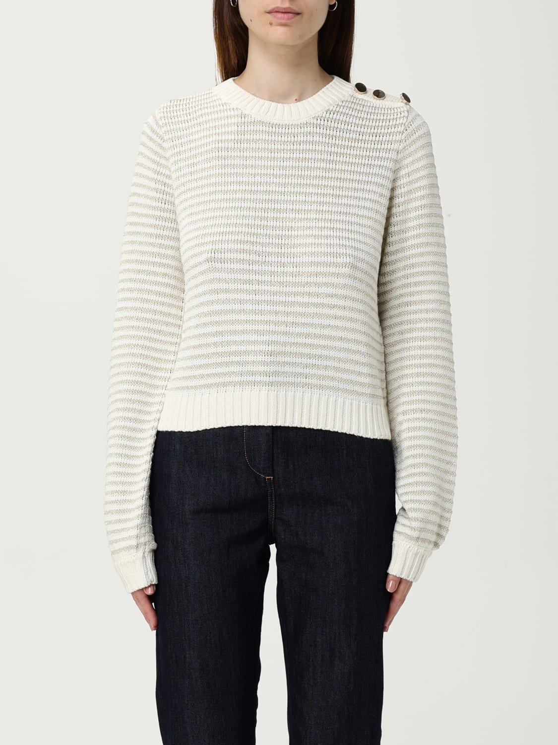 LIU JO 毛衣: 毛衣 女士 Liu Jo, 白色 - Img 1