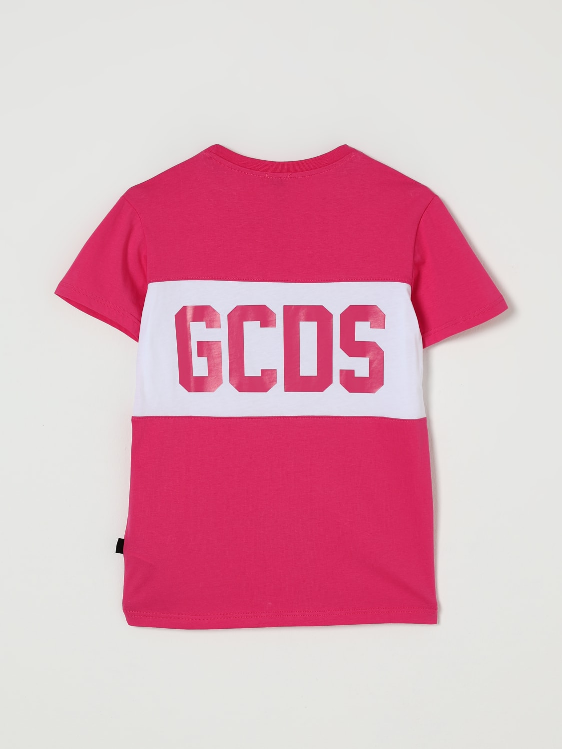GCDS JUNIOR T-SHIRT: T-shirt kids GCDS Junior, Fuchsia - Img 2