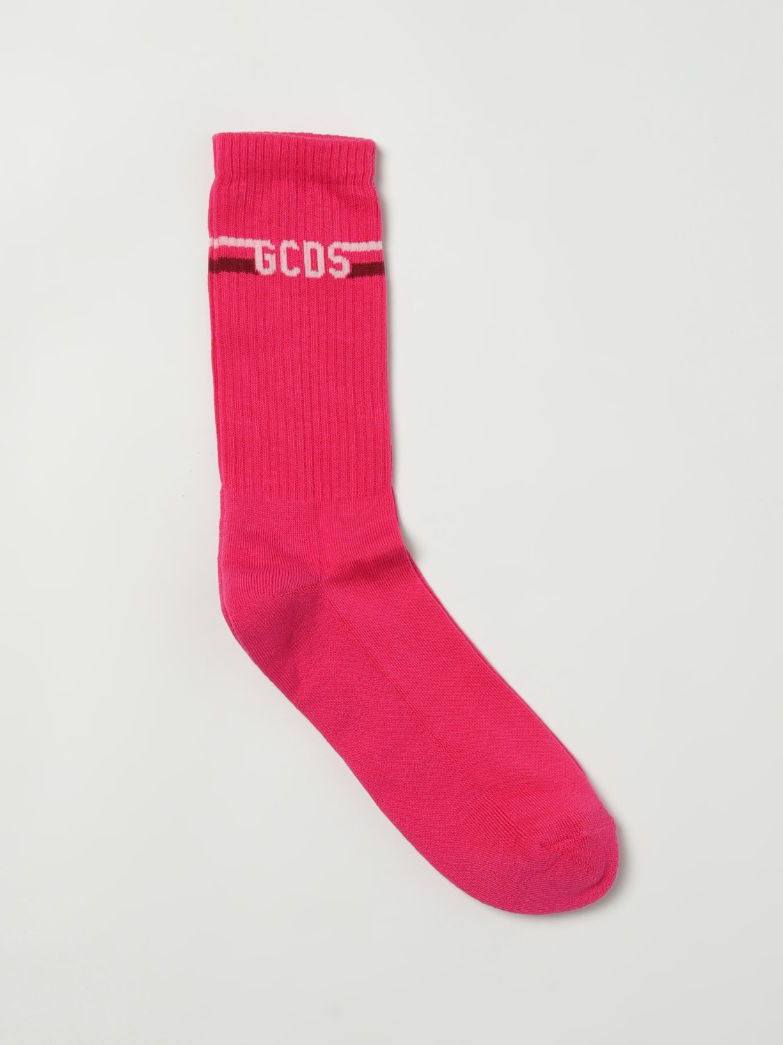 GCDS JUNIOR SOCKS: Underwear kids GCDS Junior, Fuchsia - Img 1