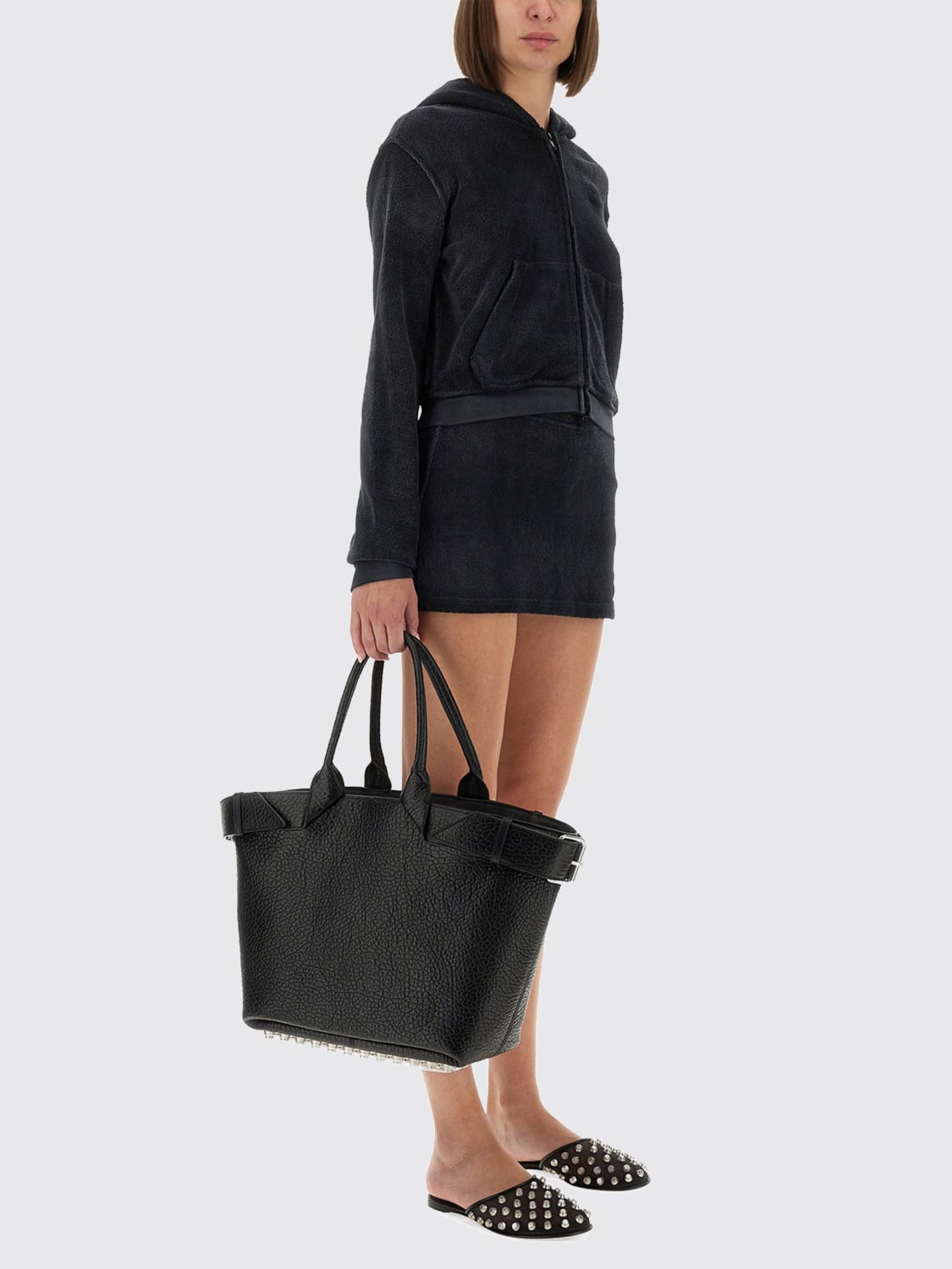 ALEXANDER WANG SKIRT: Skirt woman Alexander Wang, Black - Img 2