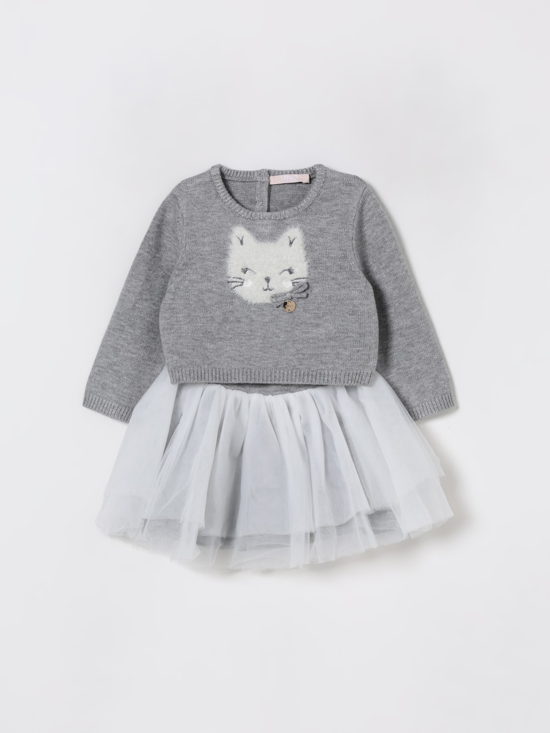 LIU JO JUMPSUIT: Romper kids Liu Jo, Grey - Img 1
