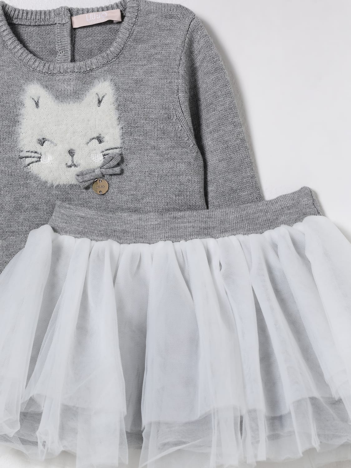 LIU JO JUMPSUIT: Romper kids Liu Jo, Grey - Img 3