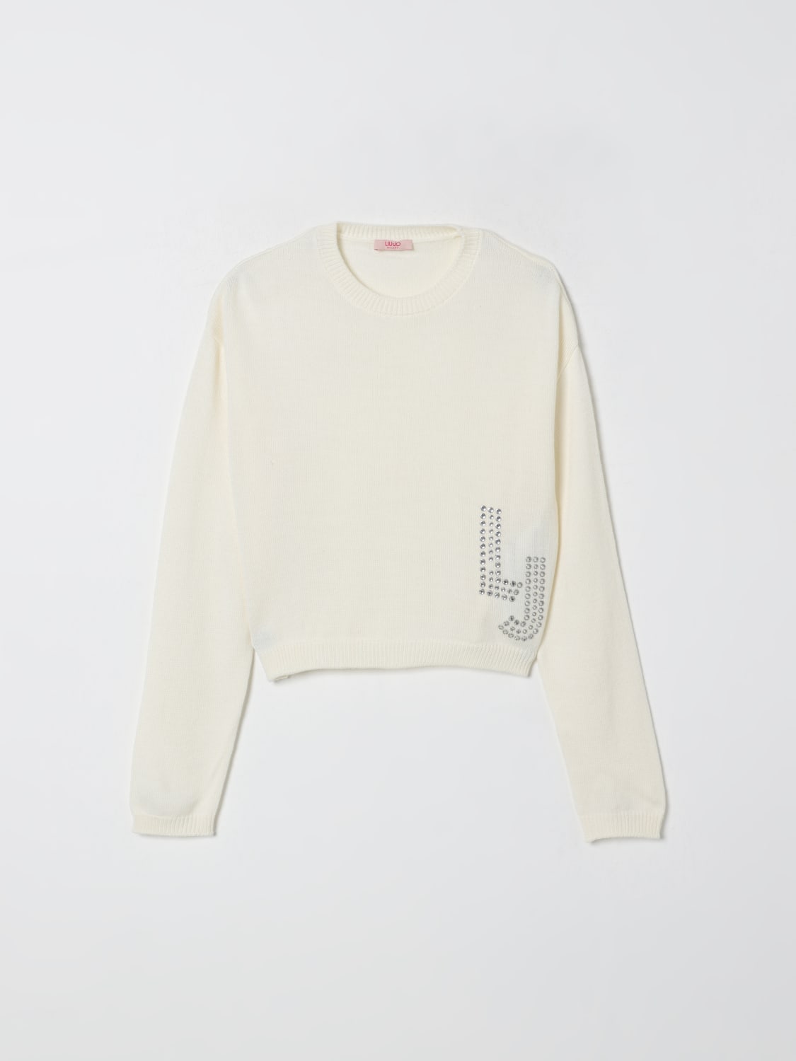 LIU JO SWEATER: Sweater kids Liu Jo, Butter - Img 1