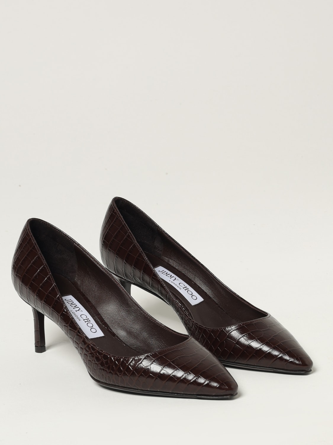 JIMMY CHOO PUMPS: Absatzschuhe damen Jimmy Choo, Braun - Img 2