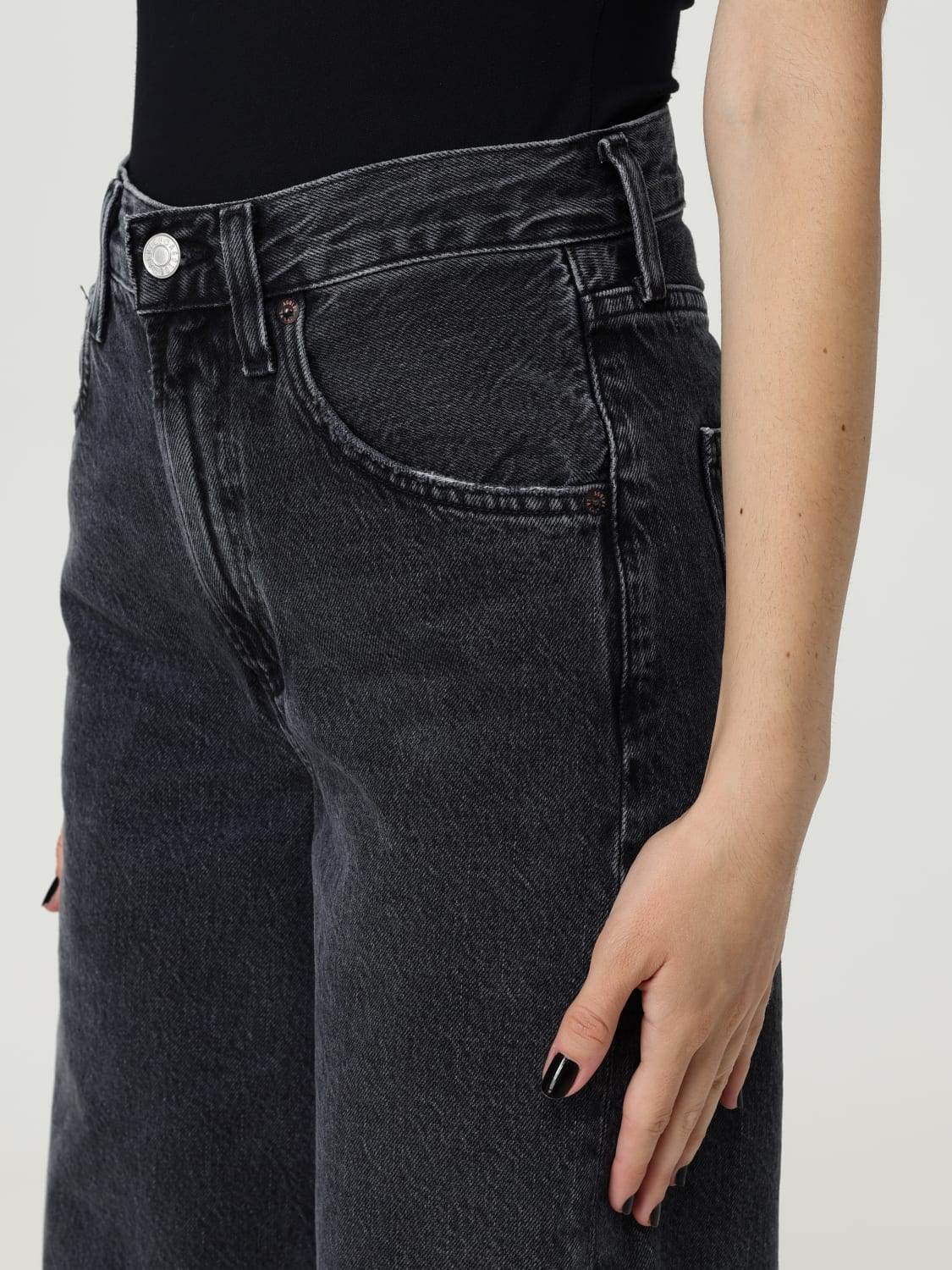 AGOLDE JEANS: Jeans woman Agolde, Black - Img 3