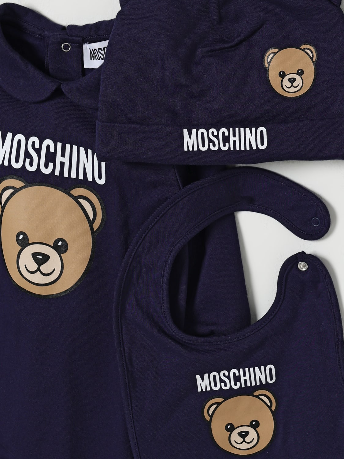 MOSCHINO JUMPSUIT: Tracksuits kids Moschino, Blue - Img 3