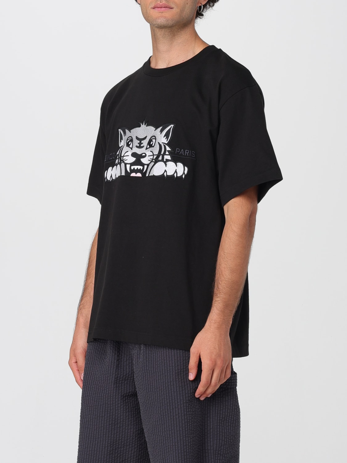 KENZO T-SHIRT: T-shirt men Kenzo, Black - Img 3