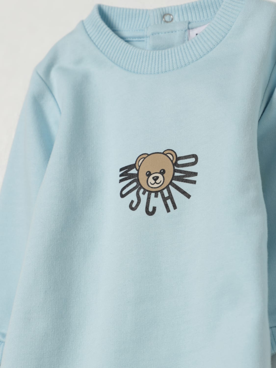 MOSCHINO TRACKSUIT: Tracksuits kids Moschino, Sky Blue - Img 3