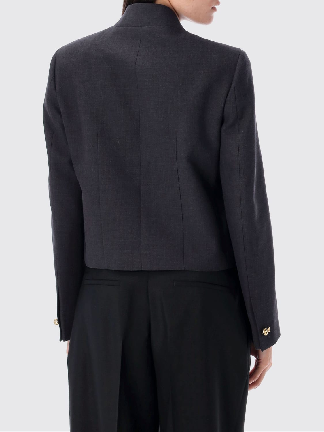 BOTTEGA VENETA CHAQUETA: Chaqueta mujer Bottega Veneta, Gris - Img 2