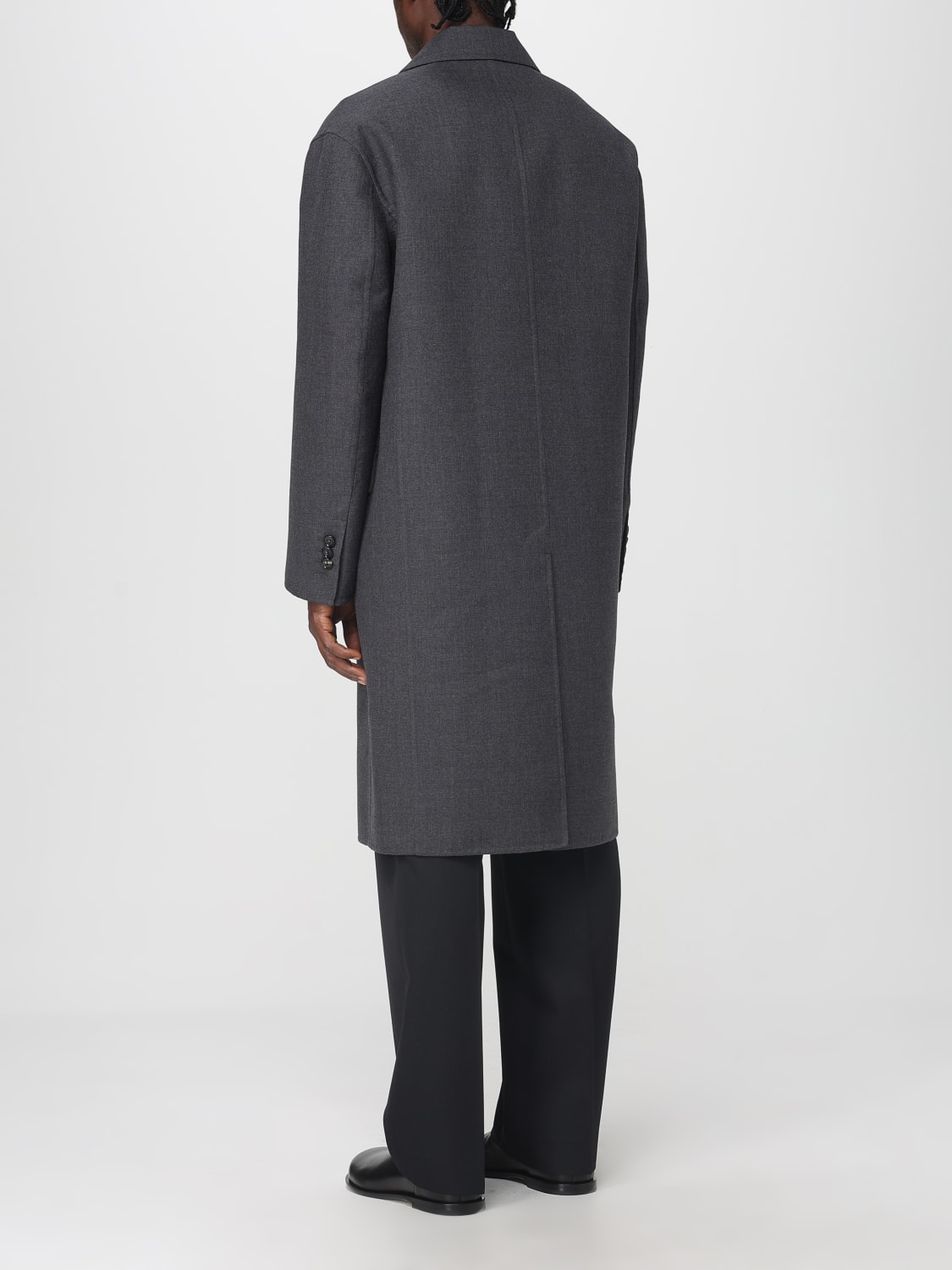 BOTTEGA VENETA ABRIGO: Abrigo hombre Bottega Veneta, Gris - Img 3