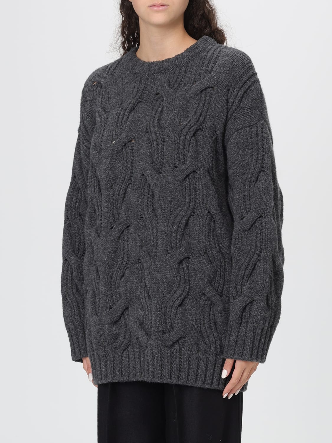 BOTTEGA VENETA JERSEY: Jersey mujer Bottega Veneta, Gris - Img 4