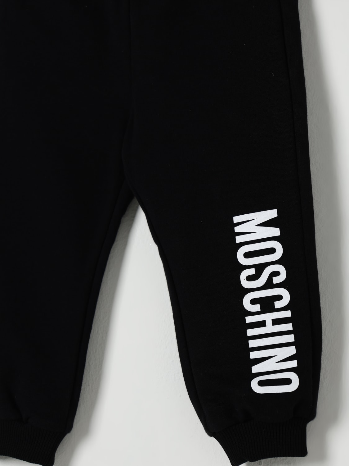 MOSCHINO PANTALONES: Pantalón niños Moschino, Negro - Img 3